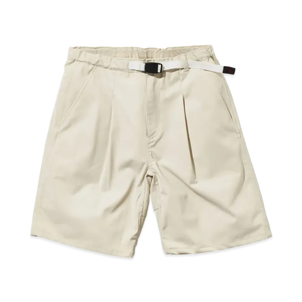 nonnative x Gramicci Walker Easy Shorts Poly Twill Stretch Solotex "Ivory"