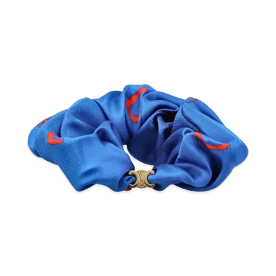 CELINE Women's Capsule Hair Accessories "Blue"