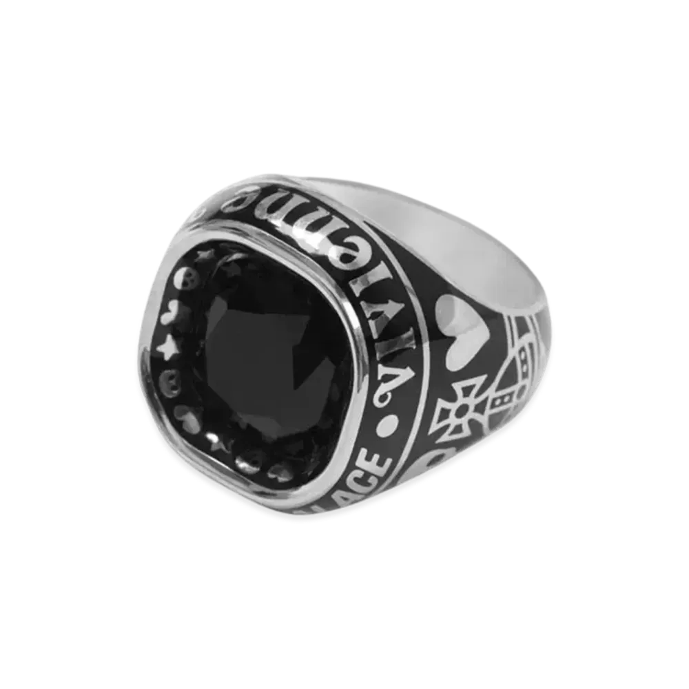 PALACE x Vivienne Westwood College Ring "Silver"