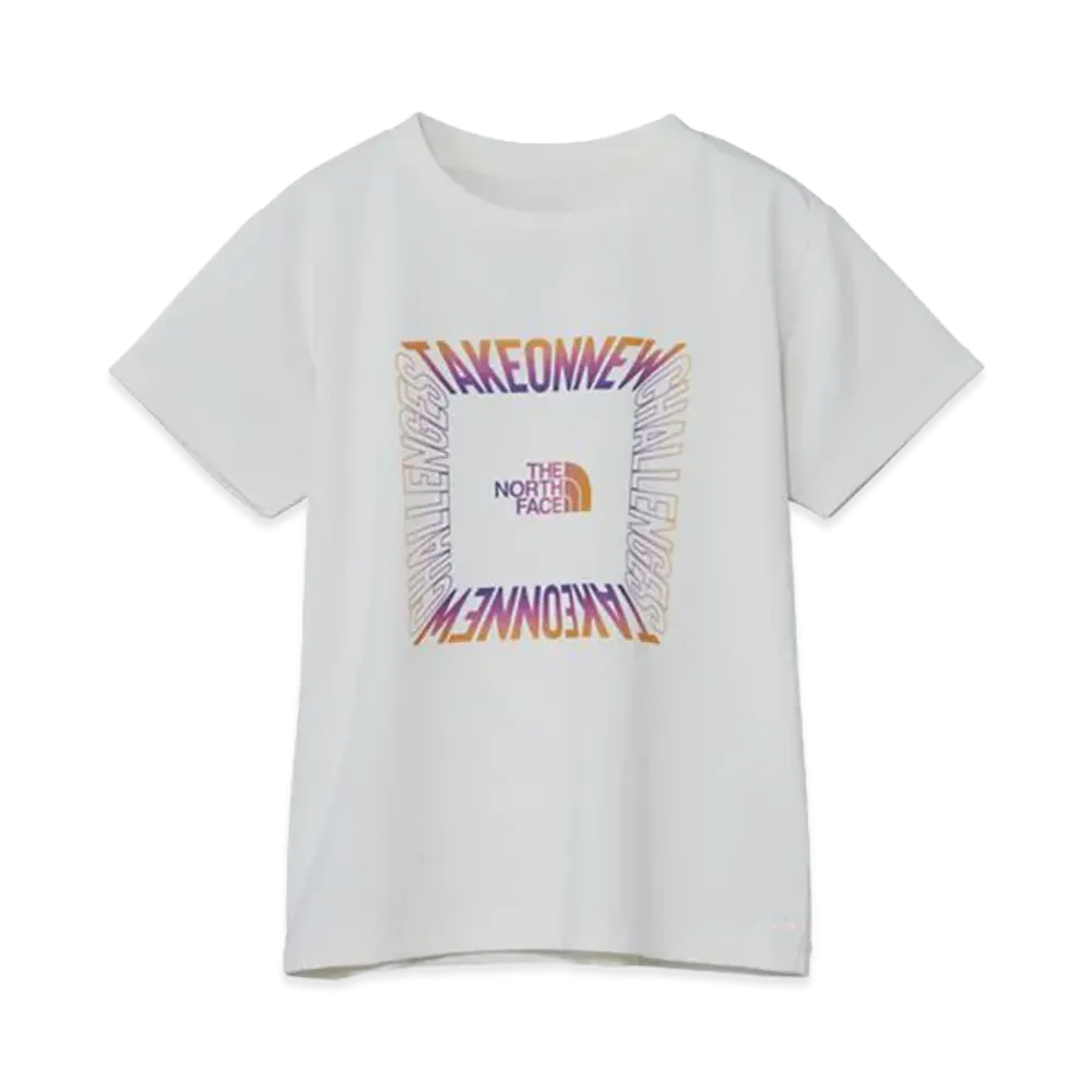 The North Face Toddler Short Sleeve ES Circulation Get Mottled Tee Kids "White Dune"