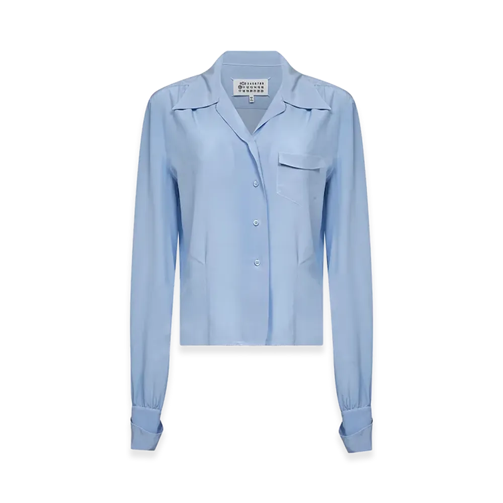 Maison Margiela Women's Shirts "Blue"