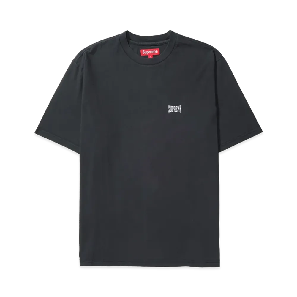Supreme Warm Up Washed S/S Top "Black"