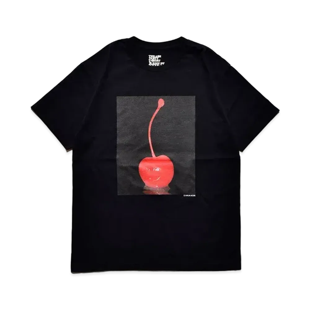 MINEDENIM Carlijn Jacobs x Stie-lo Cherry Tee "Black"