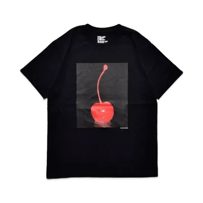 MINEDENIM Carlijn Jacobs x Stie-lo Cherry Tee "Black"