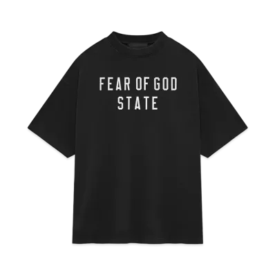 FEAR OF GOD Essential Heavy Crewneck Tee "Black"