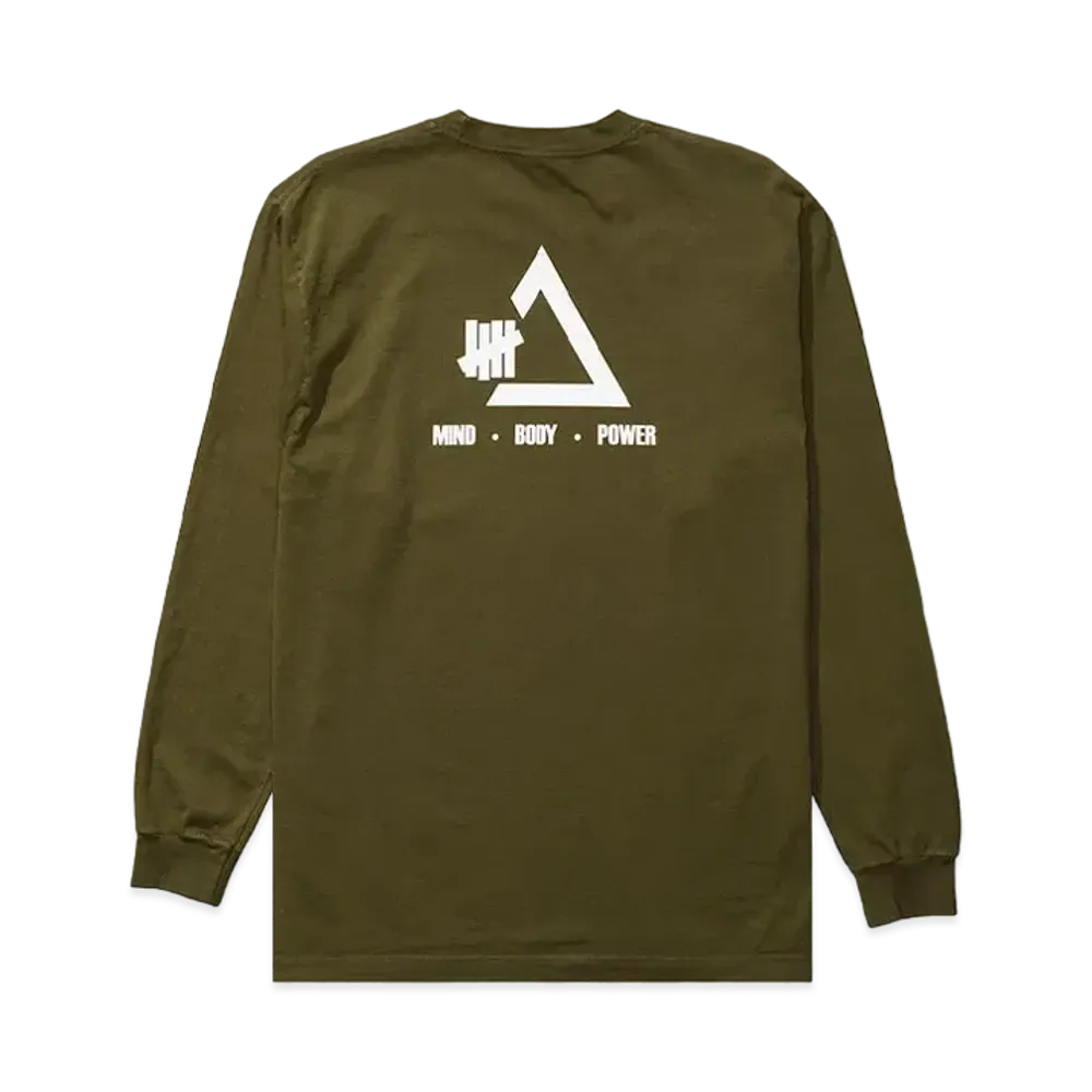 UNDEFEATED UACTP LOGO L/S TEE - UA80005 "Olive"