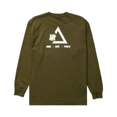 UNDEFEATED UACTP LOGO L/S TEE - UA80005 "Olive"