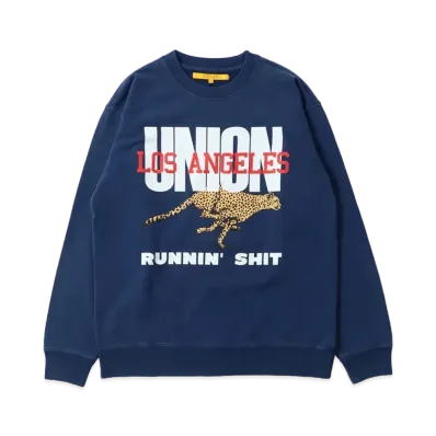 UNION Running Crewneck "Vintage Navy"
