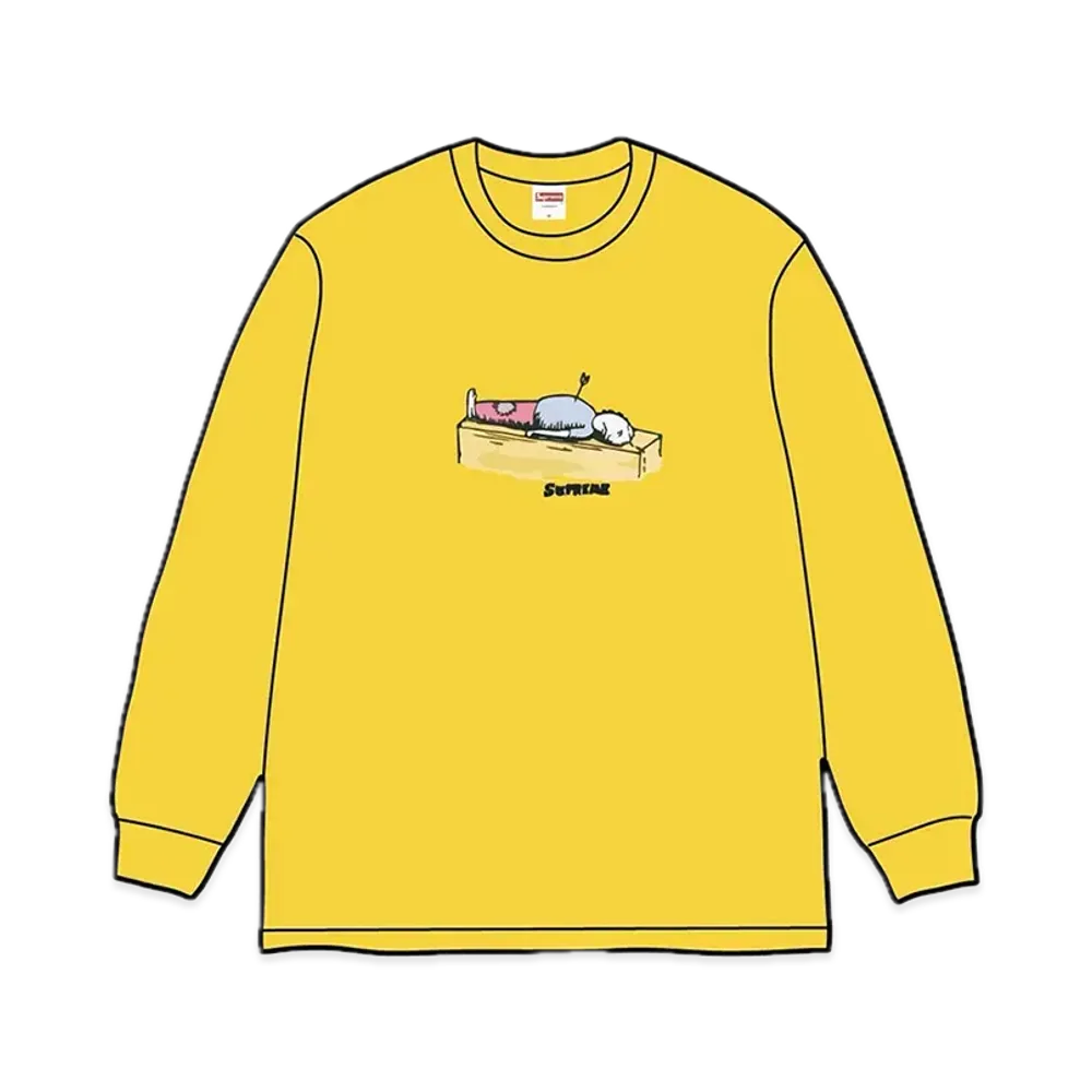 Supreme Neil Blender Arrow L/S Tee "Yellow"