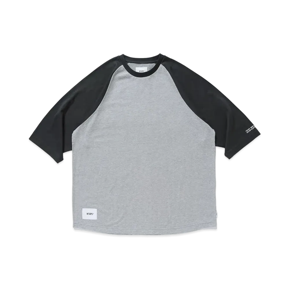 WTAPS Ian / Raglan / Cotton "Black/Gray"