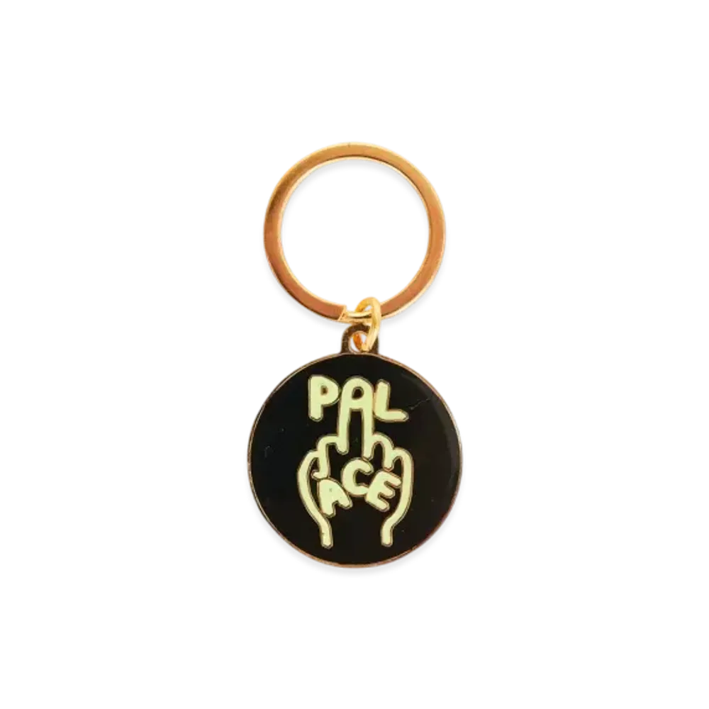 PALACE Finger Up Keyring "Glow In The Dark"