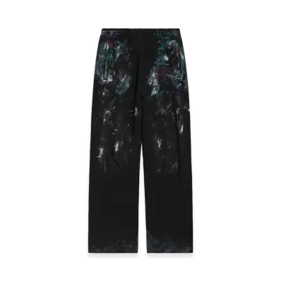 BALENCIAGA Painter's Shirt Baggy Sweatpants "Black"