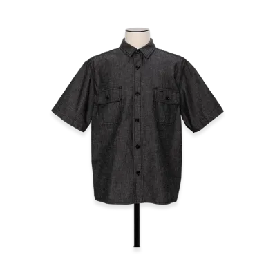 sacai Light Weight Denim Shirt "Black"
