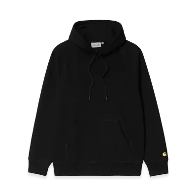 Carhartt WIP Hooded Chase Sweat "Black/Gold"