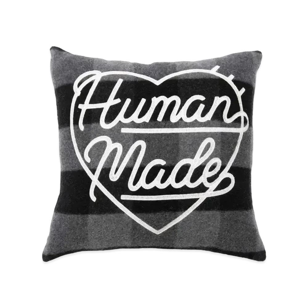 HUMAN MADE WOOL CUSHION "Black"