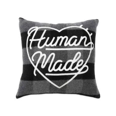 HUMAN MADE WOOL CUSHION "Black"