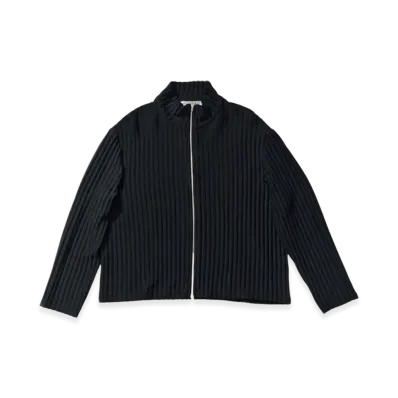 OUR LEGACY Work Shop x Emporio Armani Dolcevita Fullzip "Soffio Di Mezzanotte Rib"