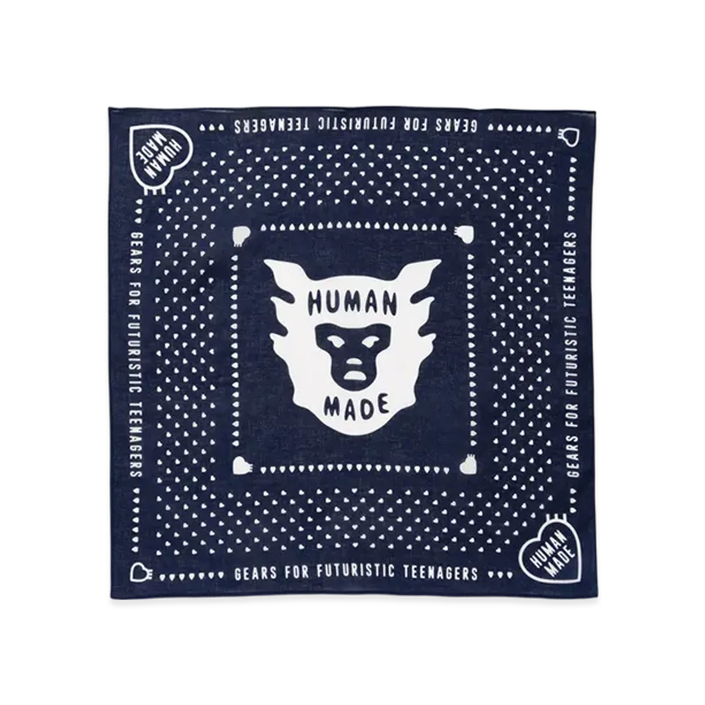 HUMAN MADE Bandana "Navy"