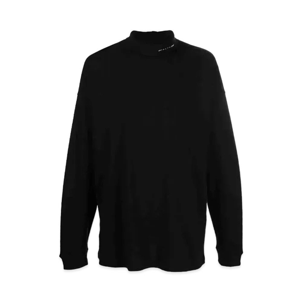 1017 ALYX 9SM Roll-Neck Cotton Jumper "Black"