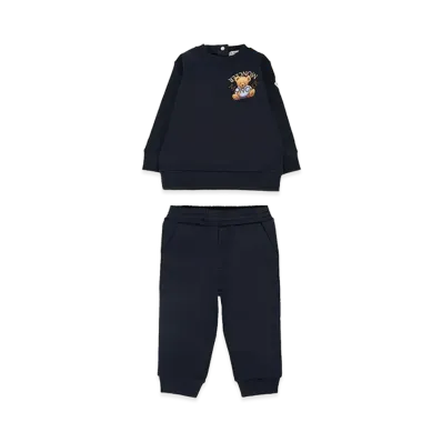 MONCLER Kids Sweatsuit Set "Dark Blue"