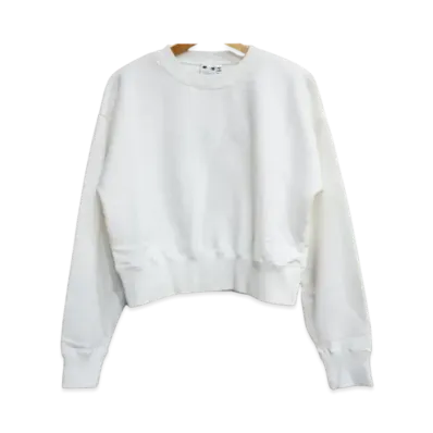 X-Girl Butterfly Embroidery Compact Sweat Top "White"