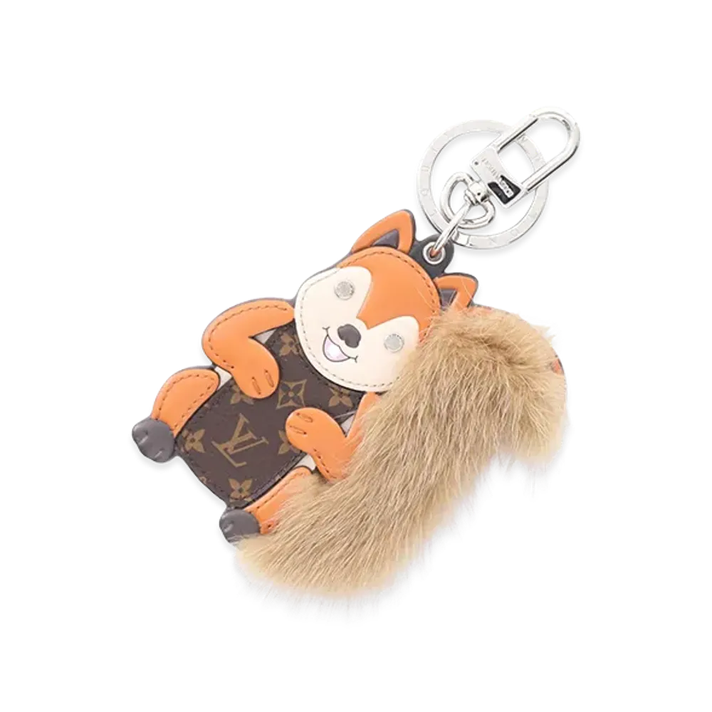 Louis Vuitton Porte-Cles Squirrel Monogram "Brown"
