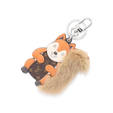 Louis Vuitton Porte-Cles Squirrel Monogram "Brown"