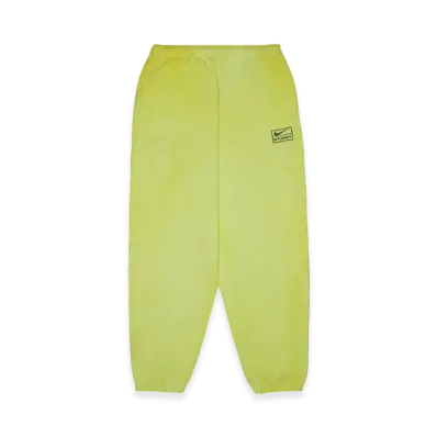 Stussy x Nike NRG Washed Fleece Pant (Asia Size) "Yellow" DM1025-702