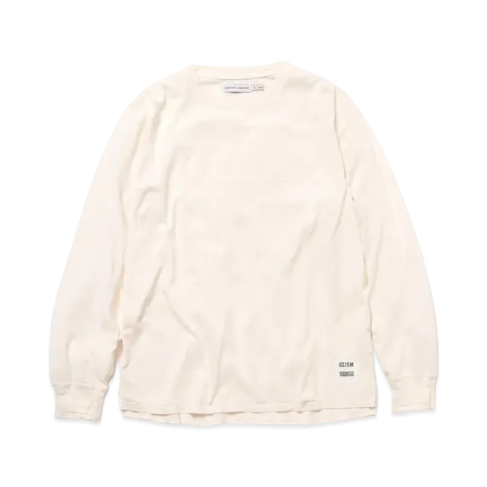 UNDERCOVER OZISM x Nonnative Monk LS Tee Cotton Paper Jersey Overdyed "Natural"