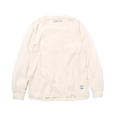 UNDERCOVER OZISM x Nonnative Monk LS Tee Cotton Paper Jersey Overdyed "Natural"