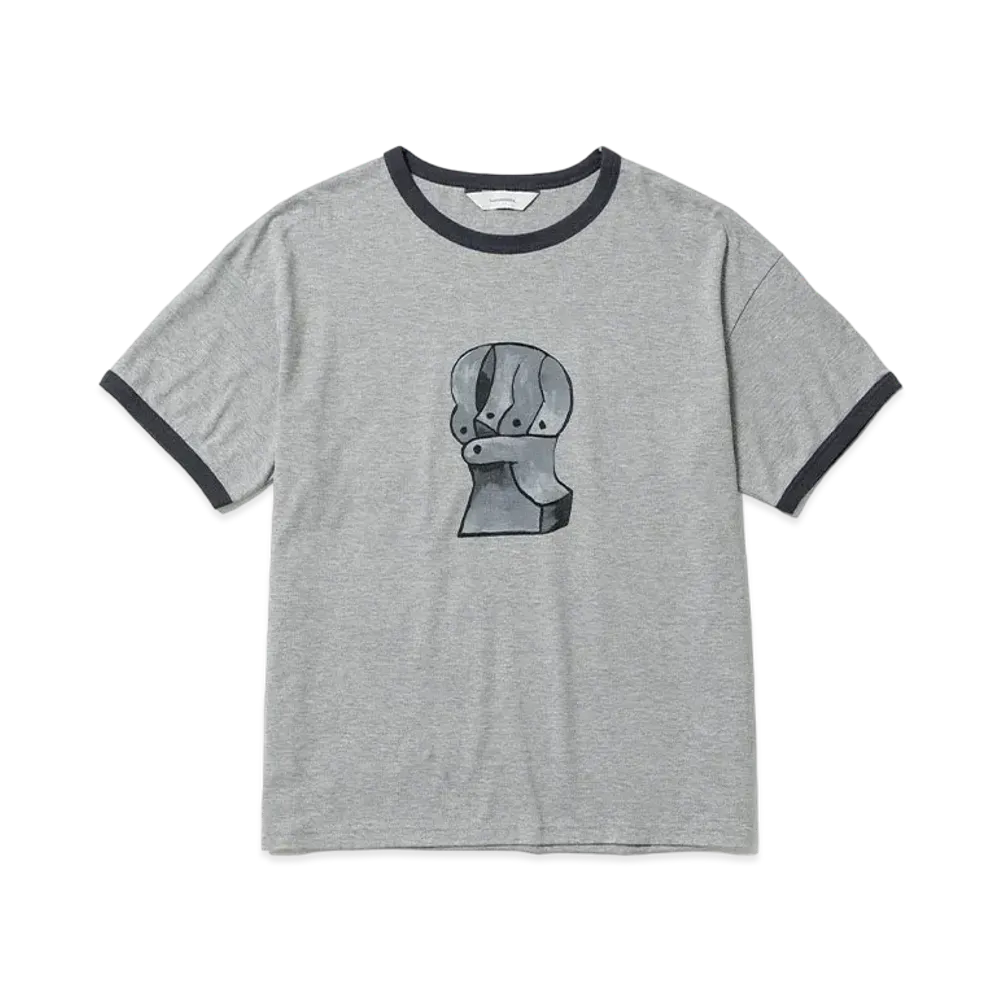 Sasquatchfabrix Cubism Power Trim H/S T-Shirt "Ash Gray"