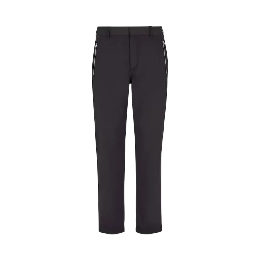 FENDI Men's Gabardine Pants "Black"