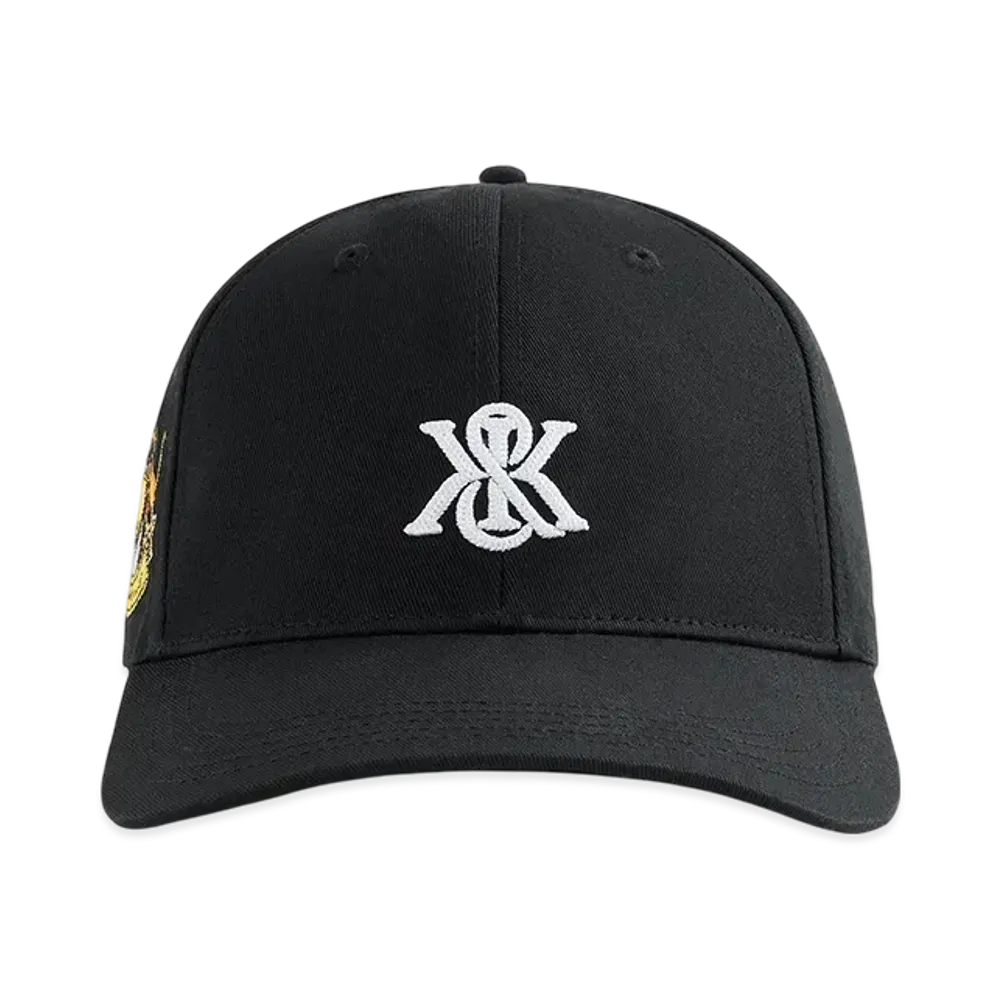Kith Greenwich Two-Button Twill Classic Cap "Black"