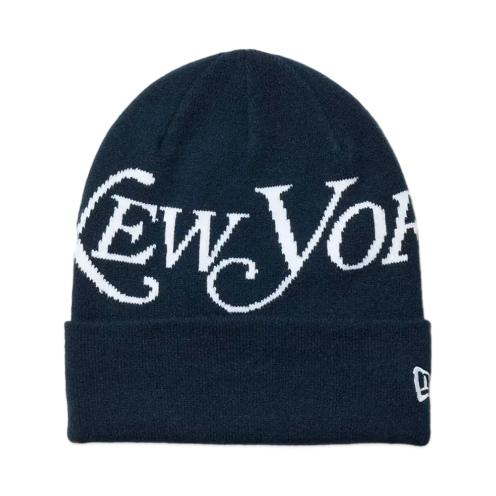 NEW ERA New York Magazine Basic Cuff Knit "Navy"
