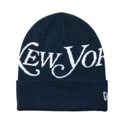NEW ERA New York Magazine Basic Cuff Knit "Navy"