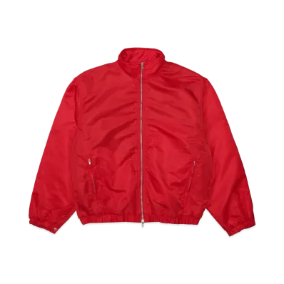 Supreme Stand Collar Lined Nylon Jacket "Red"