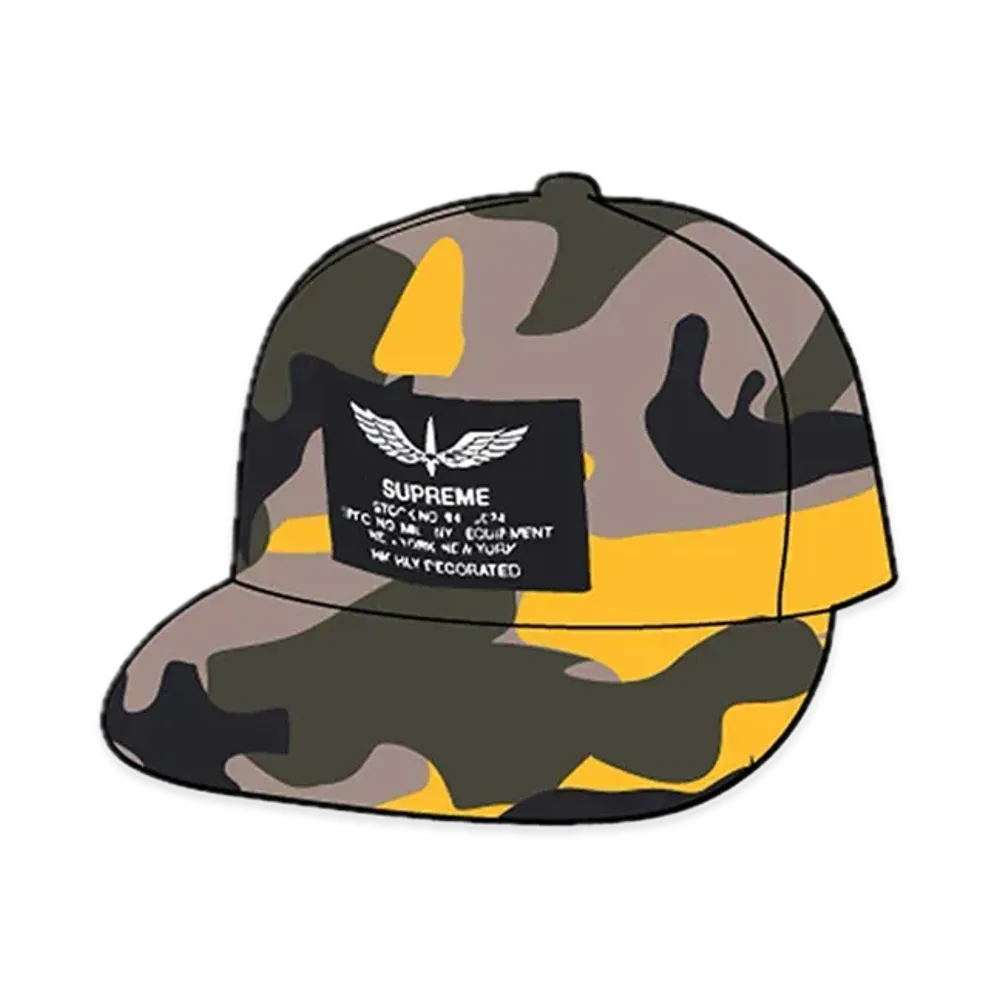 Supreme Surplus 5-Panel "Yellow Camo"