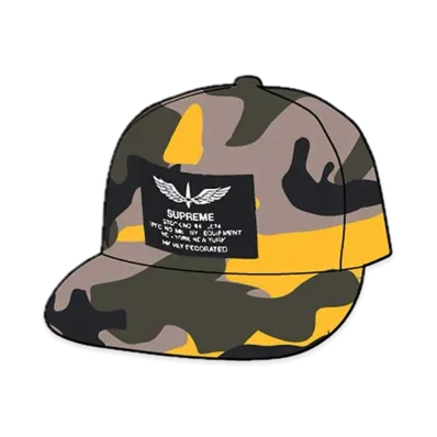 Supreme Surplus 5-Panel "Yellow Camo"