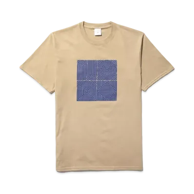 Noah Fingerprint Tee "Sand"