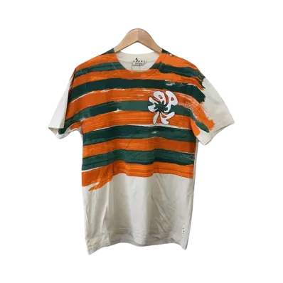 MARNI Short Sleeve T-Shirt "Ivory/Orange"
