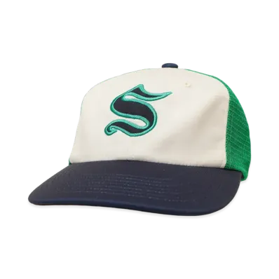 Supreme Contrast S Mesh Back 6-Panel "Navy"