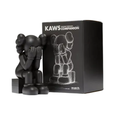 KAWS Passing Through Companion Vinyl Figure (2013) "Black"
