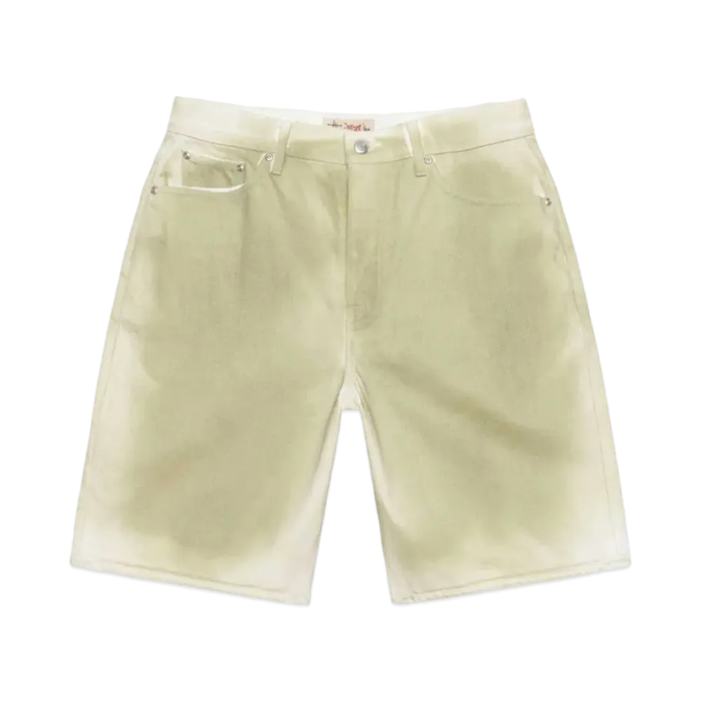 Stussy Big Ol' Short Spray Dye "Olive"