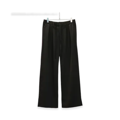ANCELLM Track Wide Pants "Black"