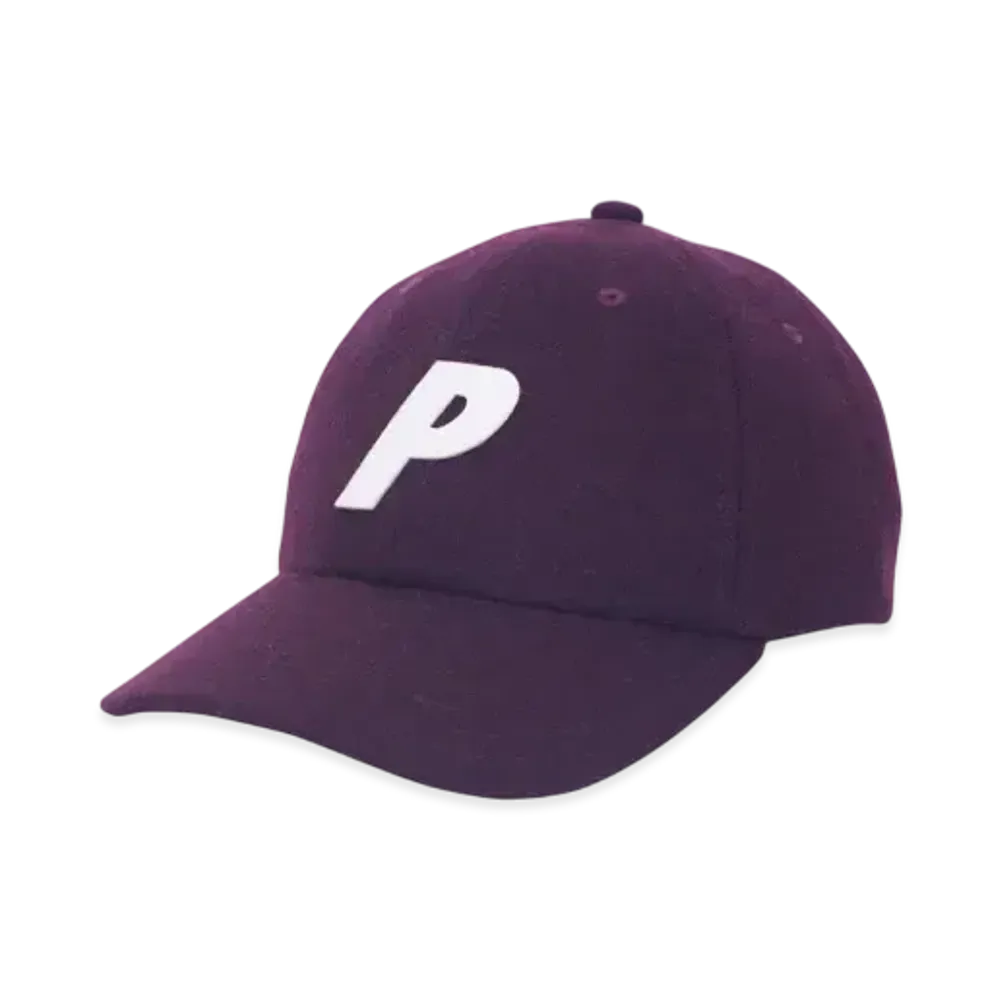 PALACE Wool P 6-Panel "Purple"