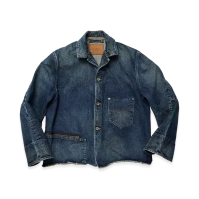 doublet Used Finish Denim Jacket "Indigo"