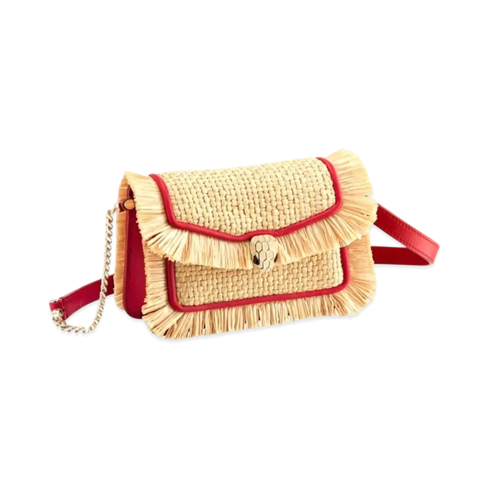 BVLGARI Serpenti Forever Mini Bag "Beige"