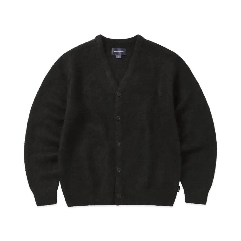 thisisneverthat Hairy Knit Cardigan "Black"