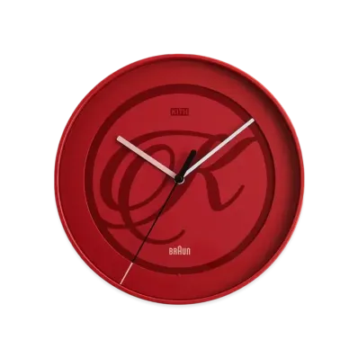 Kith Kithmas For Braun Wall Clock "Chili Pepper"