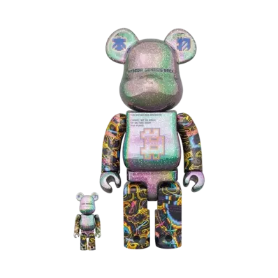Bearbrick EXCALIBUR "SATOSHI" 100% & 400%